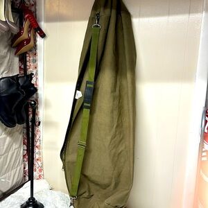 TEXSPORT 100% cotton XL heavy duty Green Duffel duffle bag canvas durable